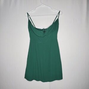 Sunday Best Milkmaid Mini Dress Small Green Coquette Forest Fairy Cottagecore
